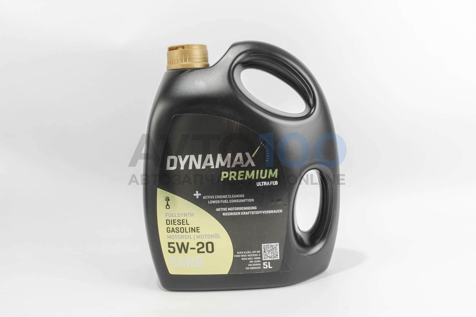 Олива 5W20 A1/B1 5L DYNAMAX PREMIUM ULTRA FEB