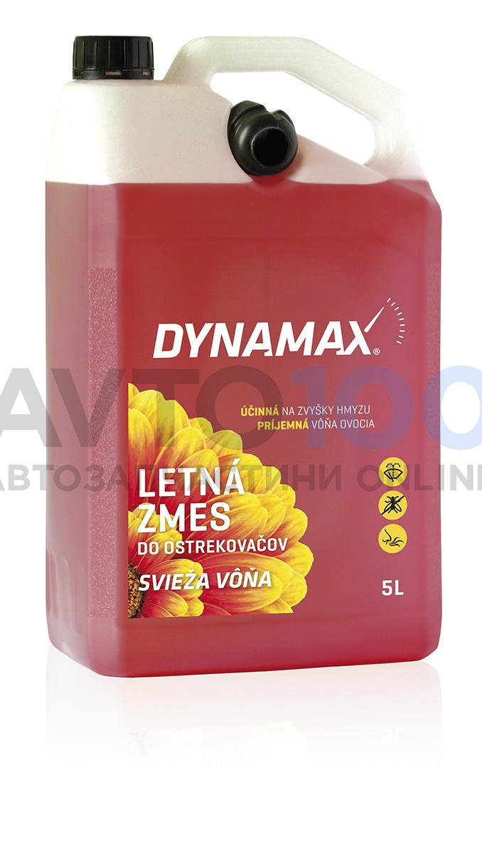 Омивач скла літній DYNAMAX SUMMER FOREST FRUIT (5L)