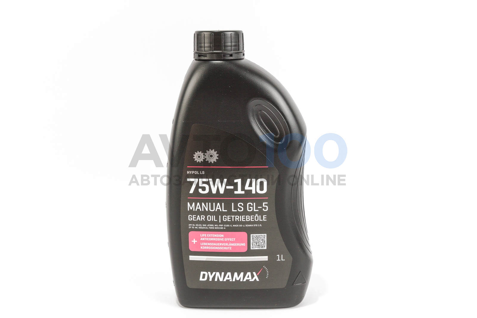 Масло трансмісійне DYNAMAX HYPOL 75W140 LS GL5 (1L)