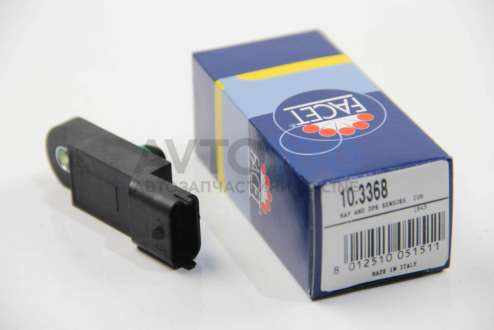 Датчик давления наддува Master 10- 2.3dCi/Trafic 14- 1.6dCi (10.3368) FACET