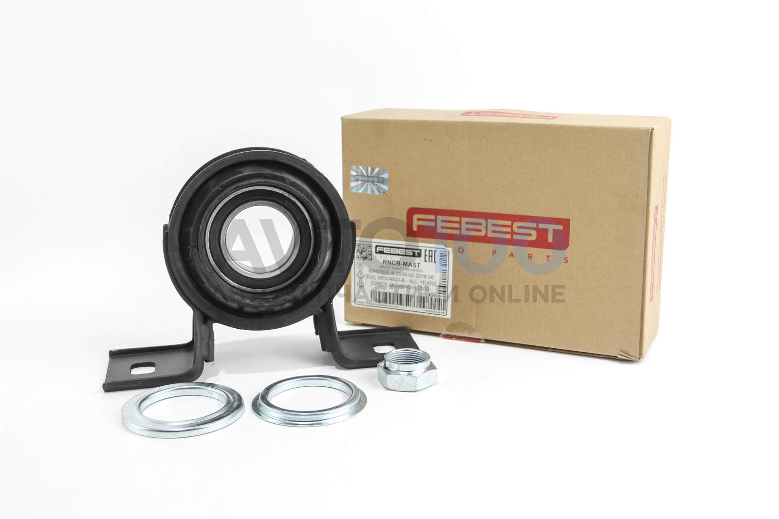 Підшипник підвісний кардана Master III/Movano B/NV 400 2.3dCi 10-