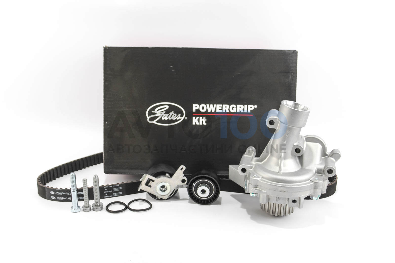 Ремкомплекти приводу грм автомобілів з водяним насосом powergrip kit 