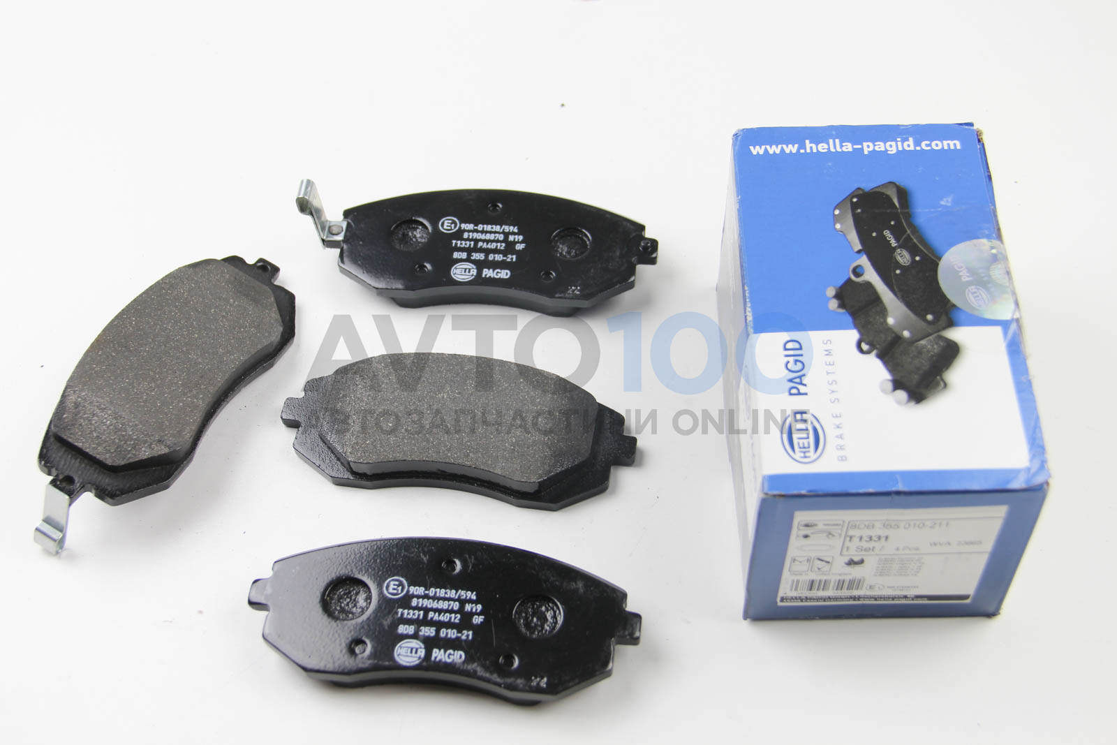 Гальмівні колодки передні subaru impreza 02-/forester 02- (як