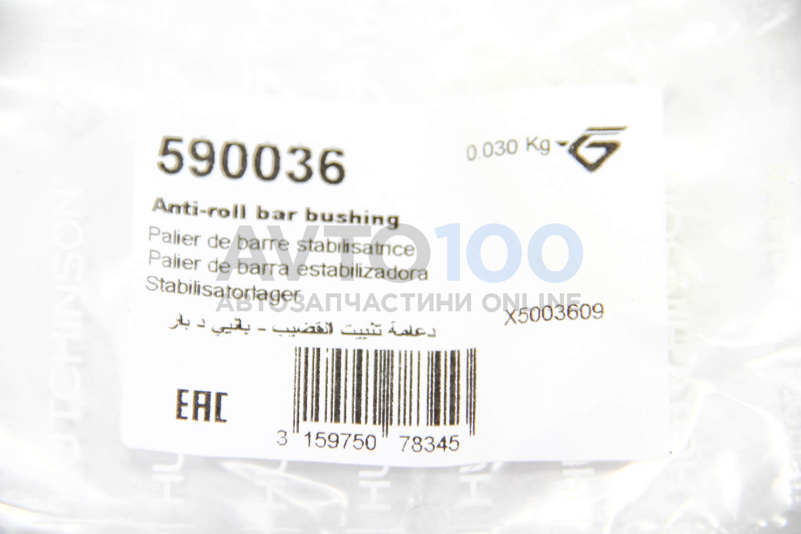 590036 HUTCHINSON