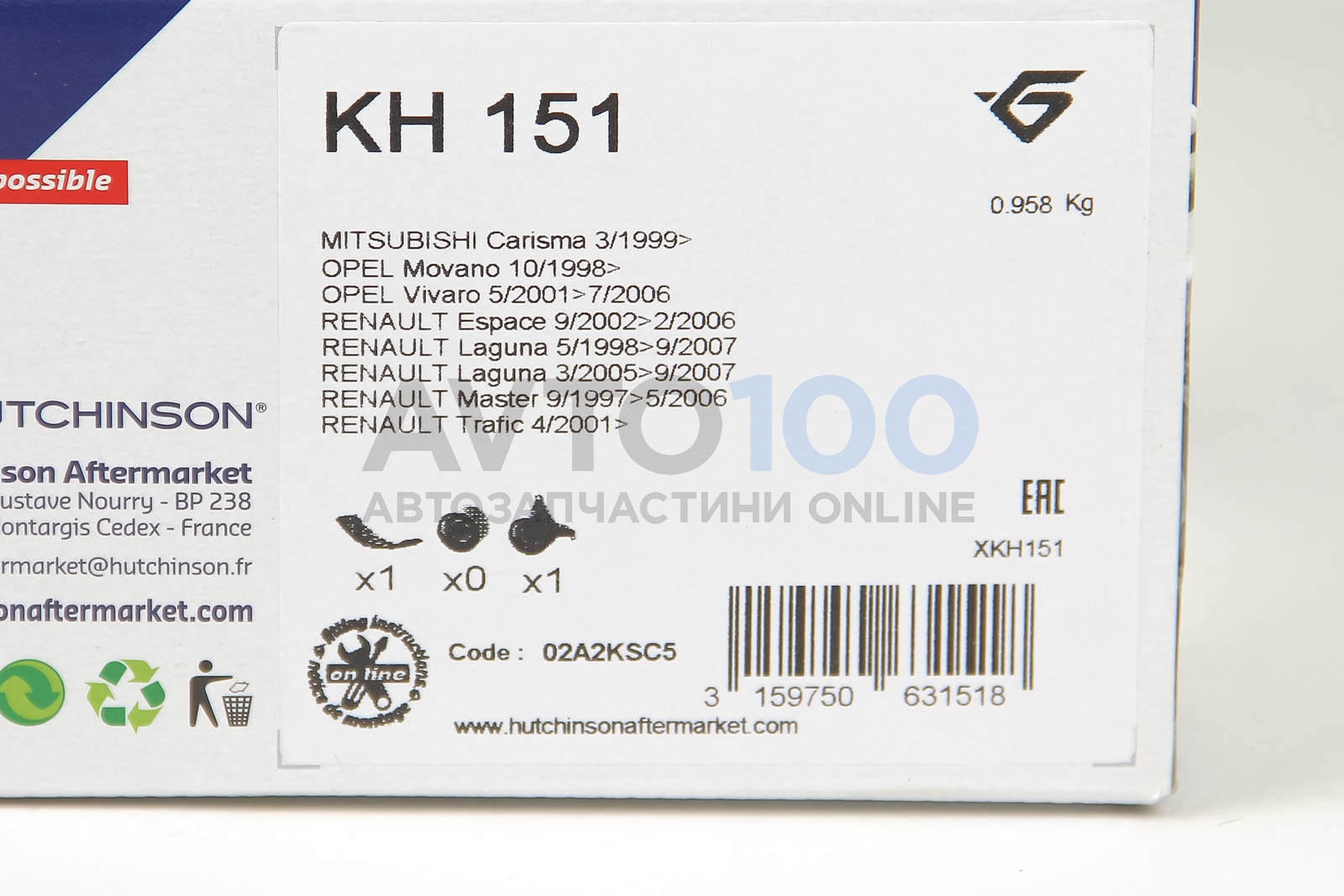 KH151 HUTCHINSON