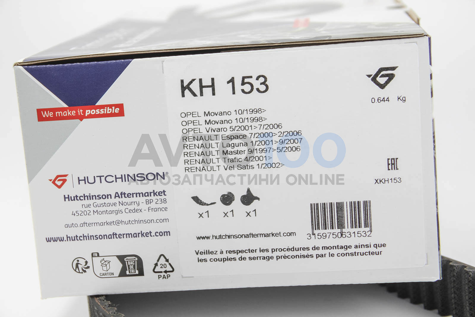 KH153 HUTCHINSON