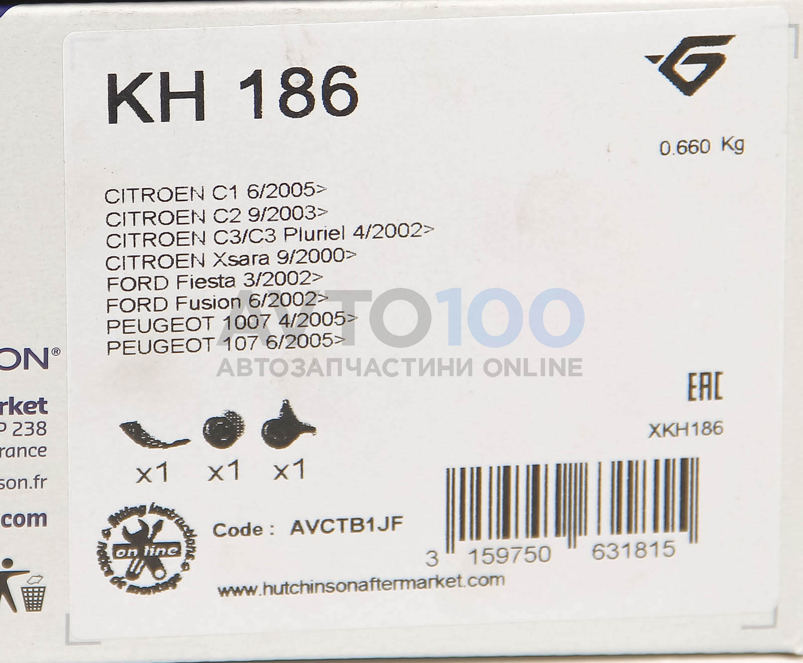 KH186 HUTCHINSON