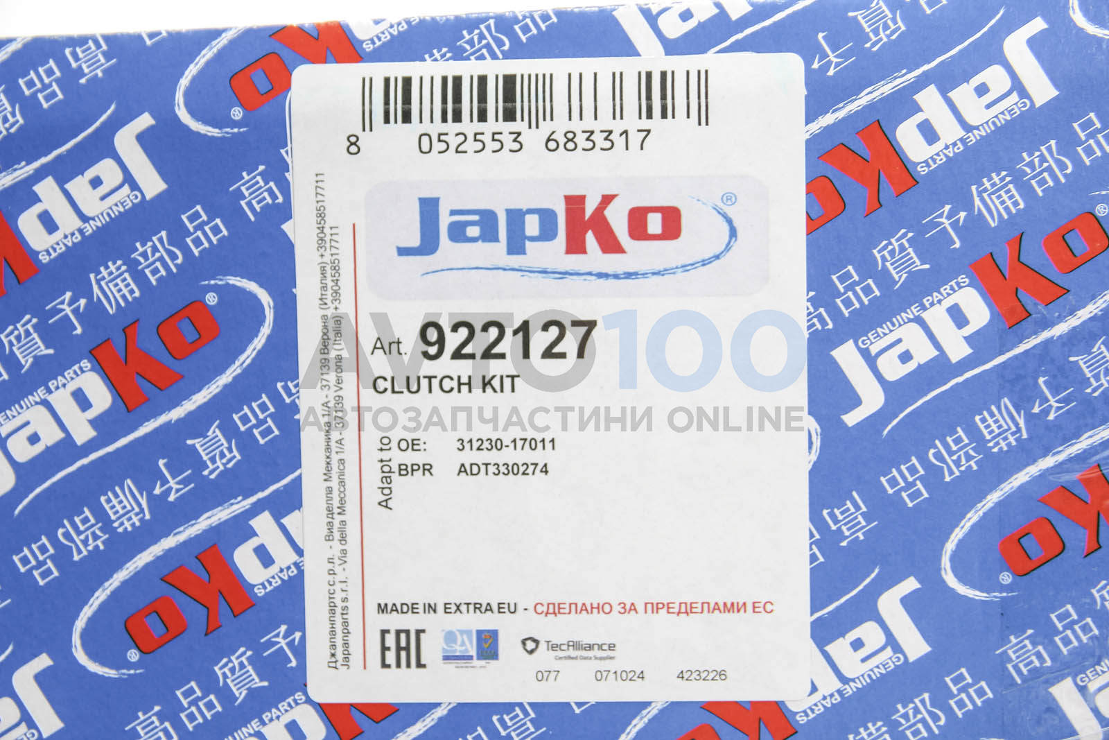 922127 JAPKO