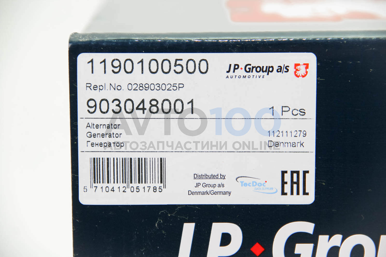 1190100500 JP GROUP