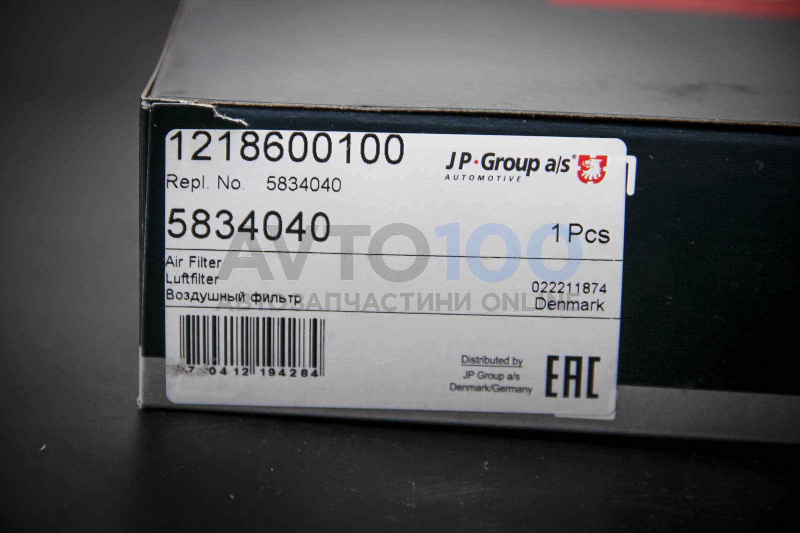 1218600100 JP GROUP