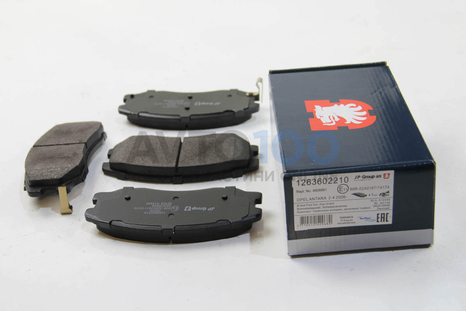 Гальмівні колодки (передні) Chevrolet Captiva/Opel Antara 2.0-3.2 CDTI 06-