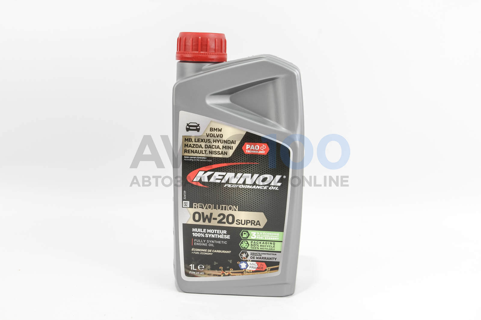 Масло моторне KENNOL REVOLUTION  0W-20 SUPRA (1L)