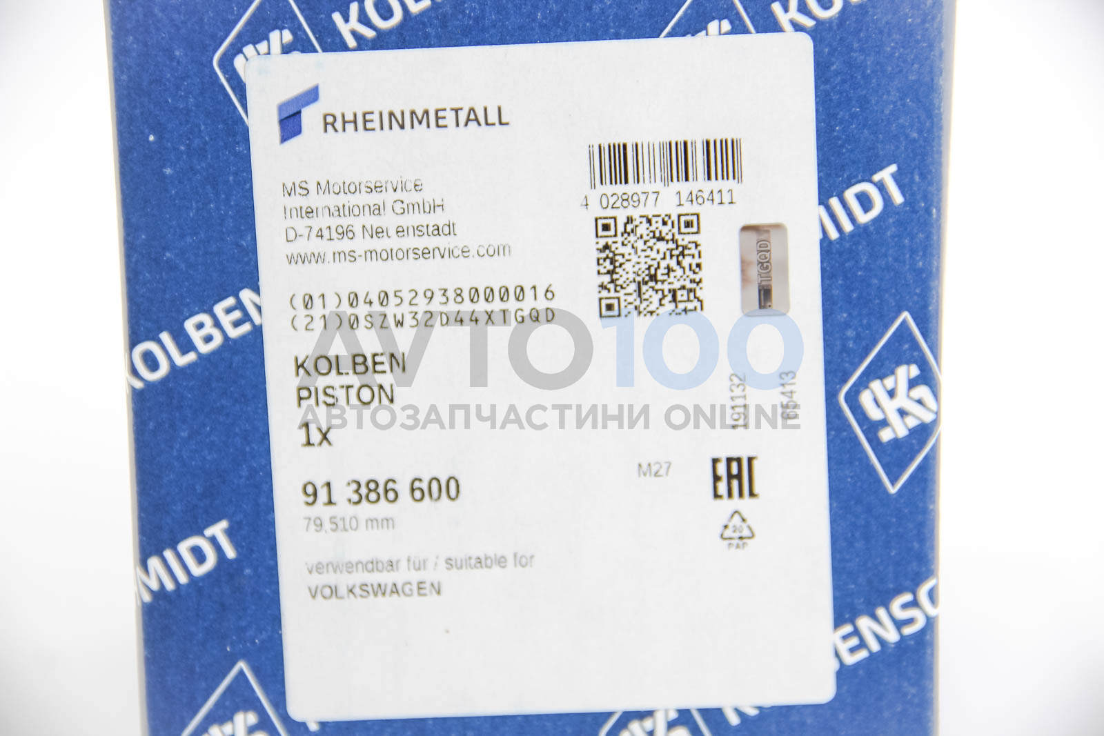 91386600 KOLBENSCHMIDT