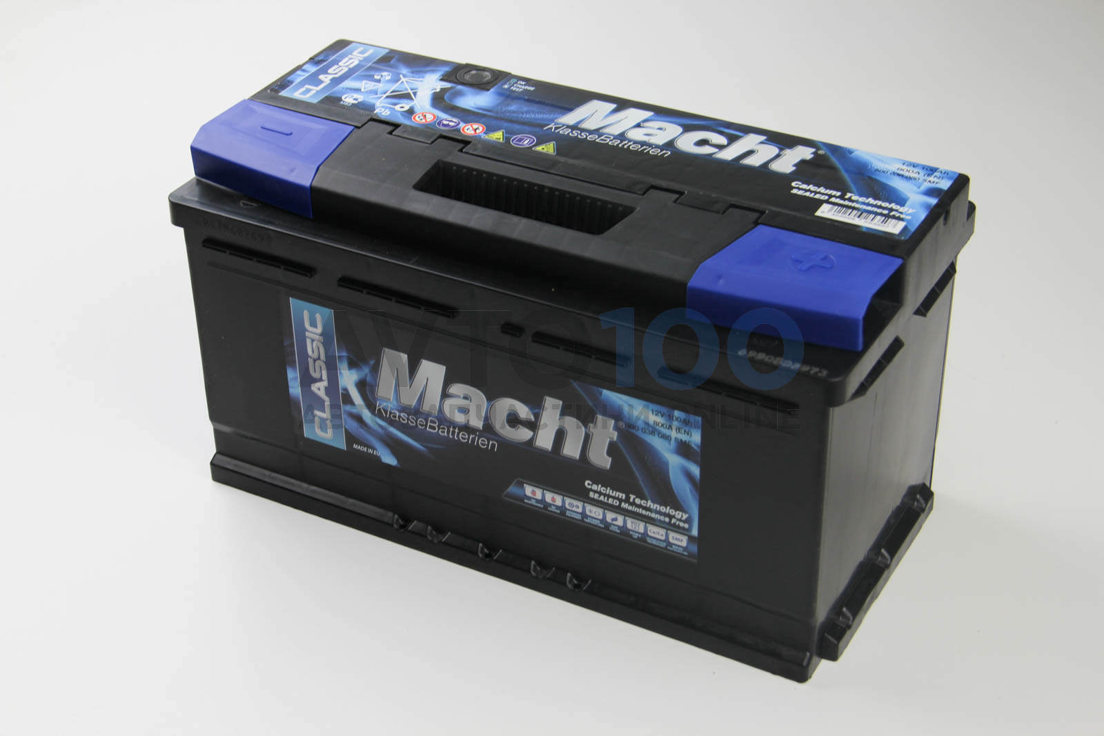 Акумулятор Macht 100Ah/800A