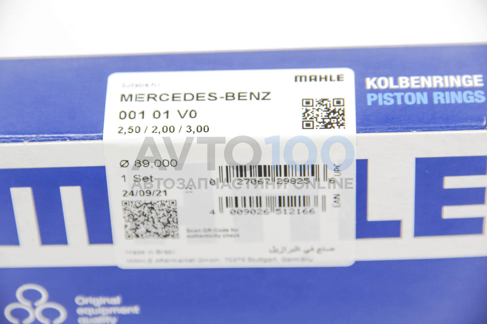 00101V0 MAHLE