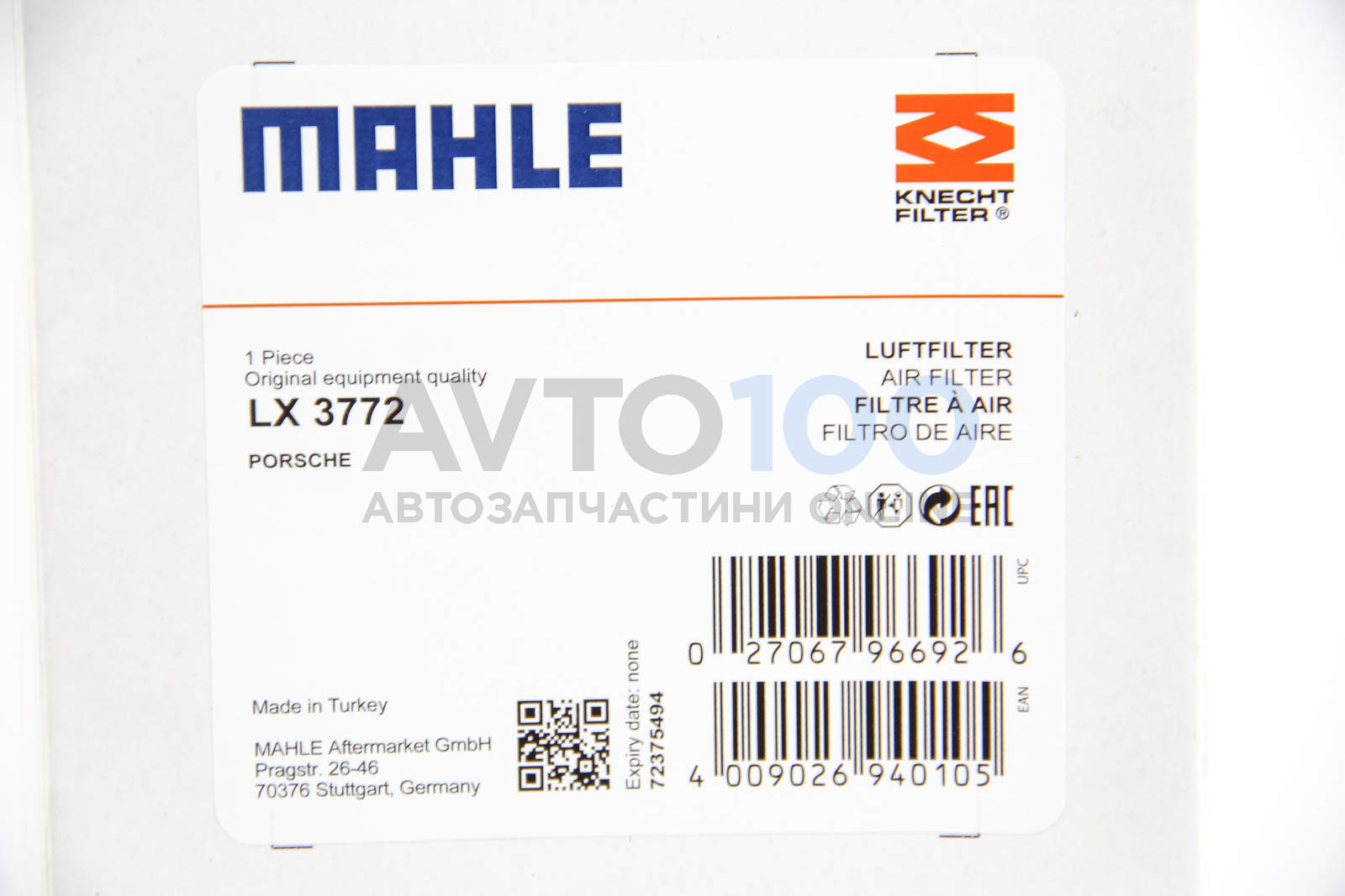 LX3772 MAHLE