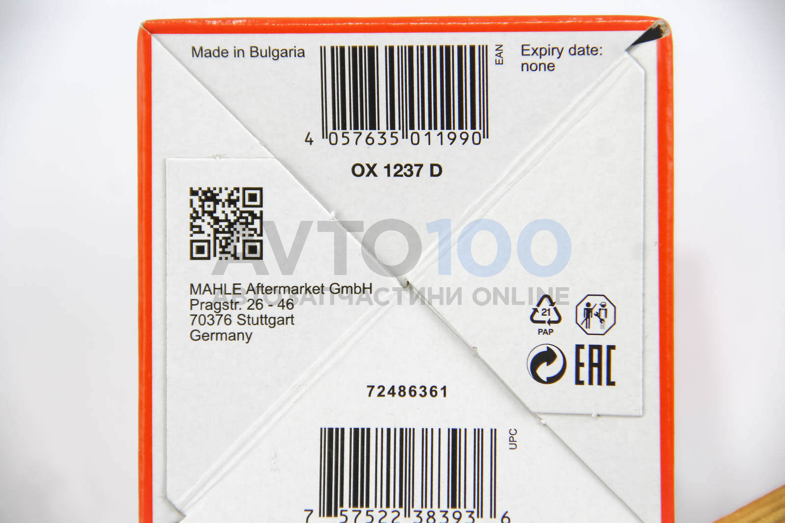 OX1237D MAHLE