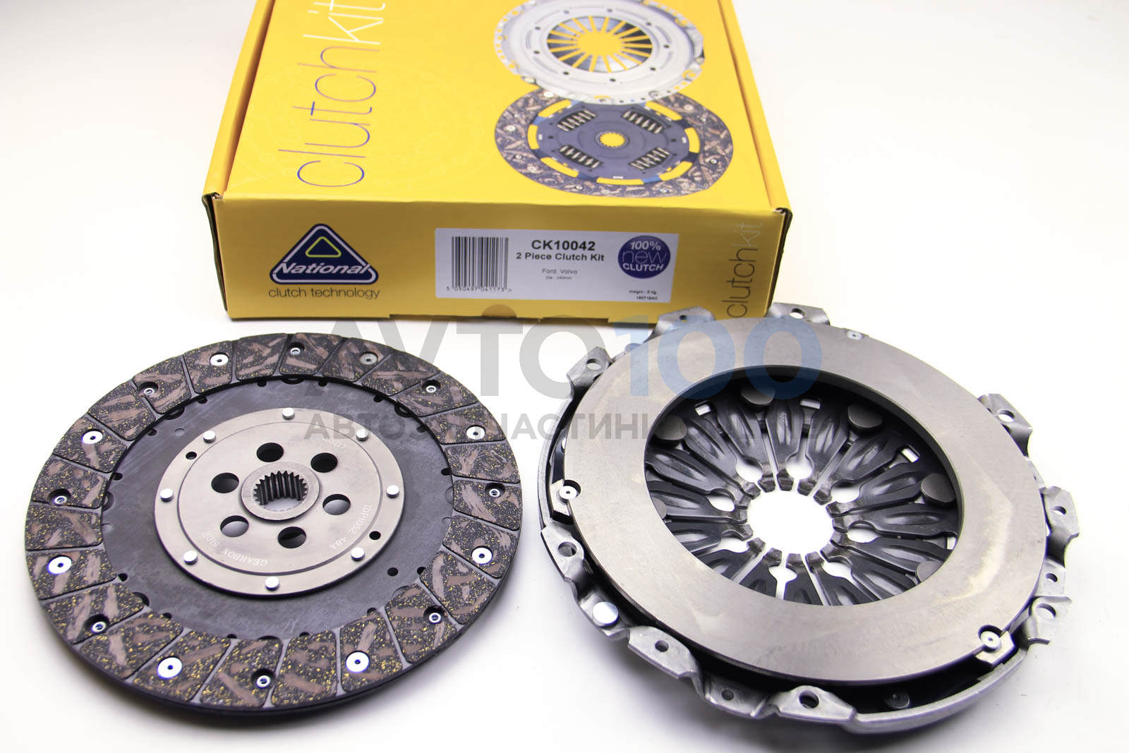 Комплект зчеплення Focus II/Mondeo IV/Kuga/C-Max 2.0TDCi 03-