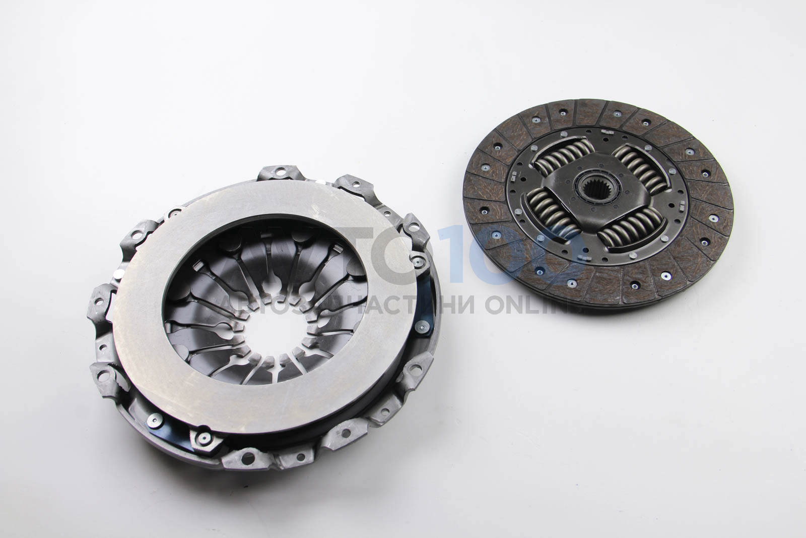 Комплект зчеплення Laguna II 1.9 dCi 01- (228mm) (під сплошний маховик)