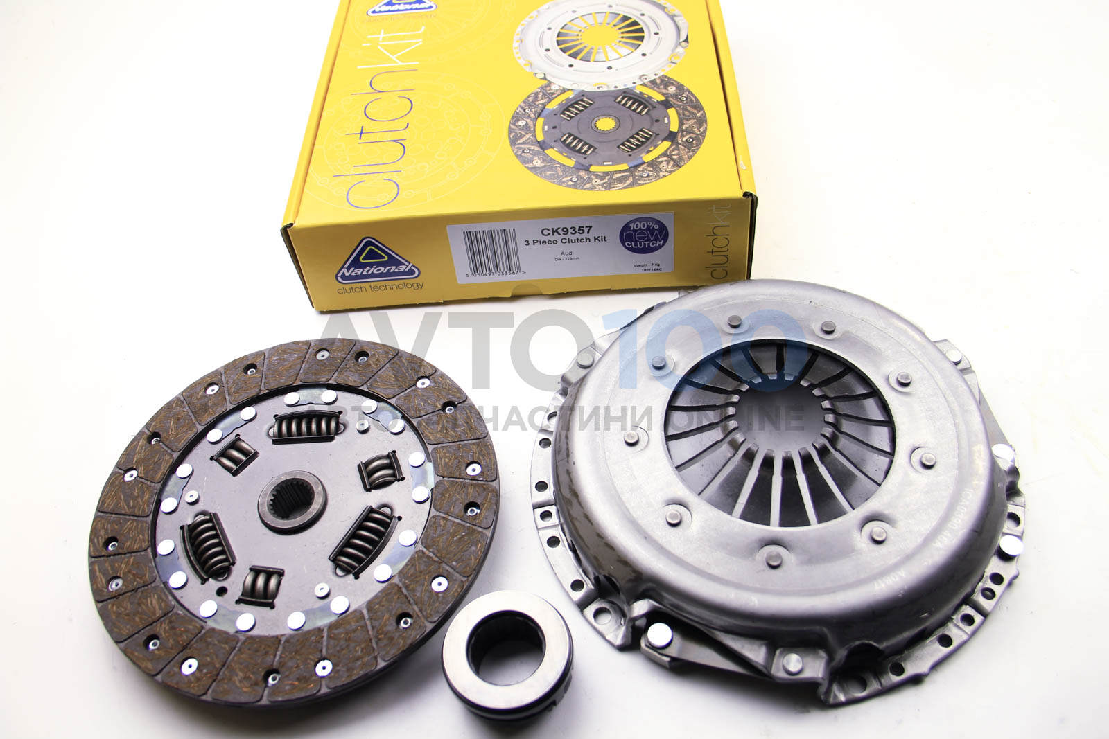 Комплект зчеплення Audi 100/80/A6 1.8/2.0 i 84-97 (228mm)