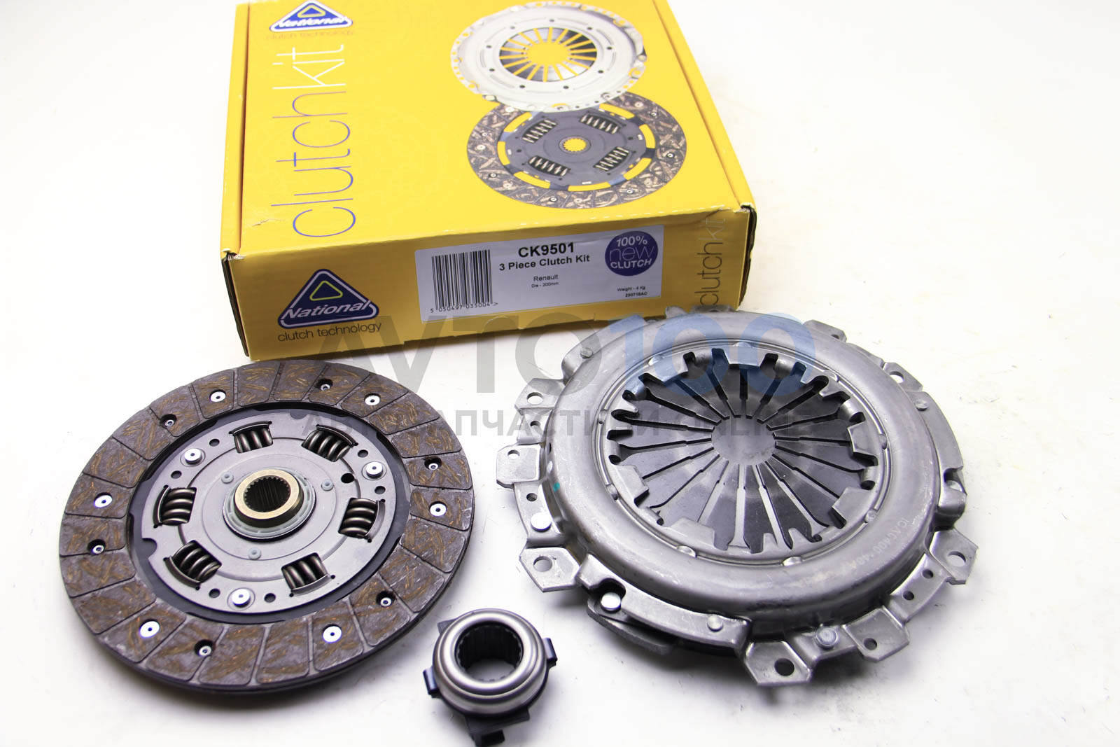 Комплект зчеплення 1.9D Kangoo 97-03/Clio 98-05/Megane 96-03