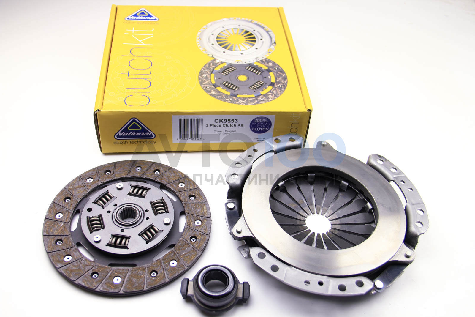 Комплект зчеплення Berlingo/Partner 1.9D 98-02 (DW8-BE3R)(20
