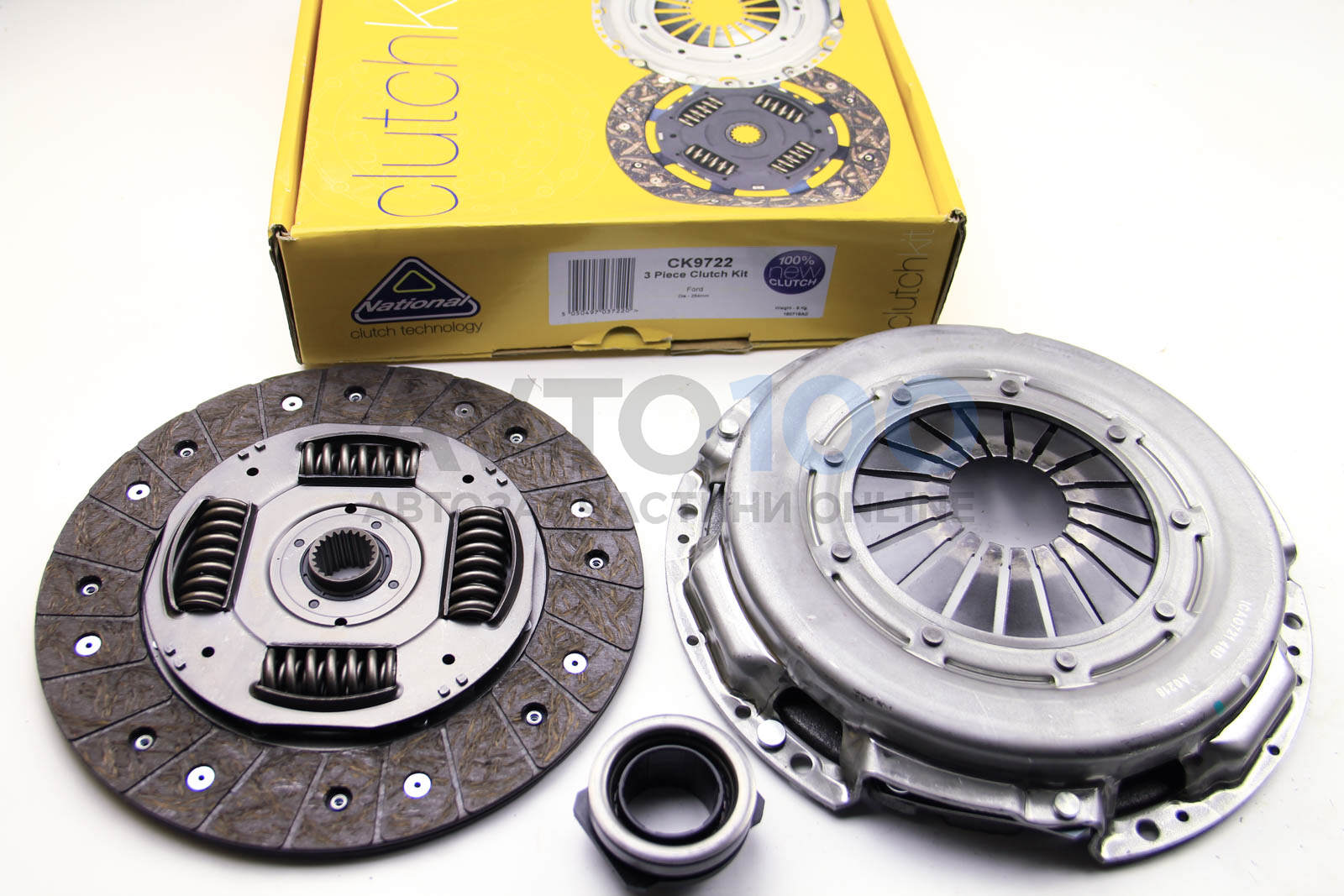 Комплект зчеплення Transit V184 2.4DI/TDE 00-02 (254mm)