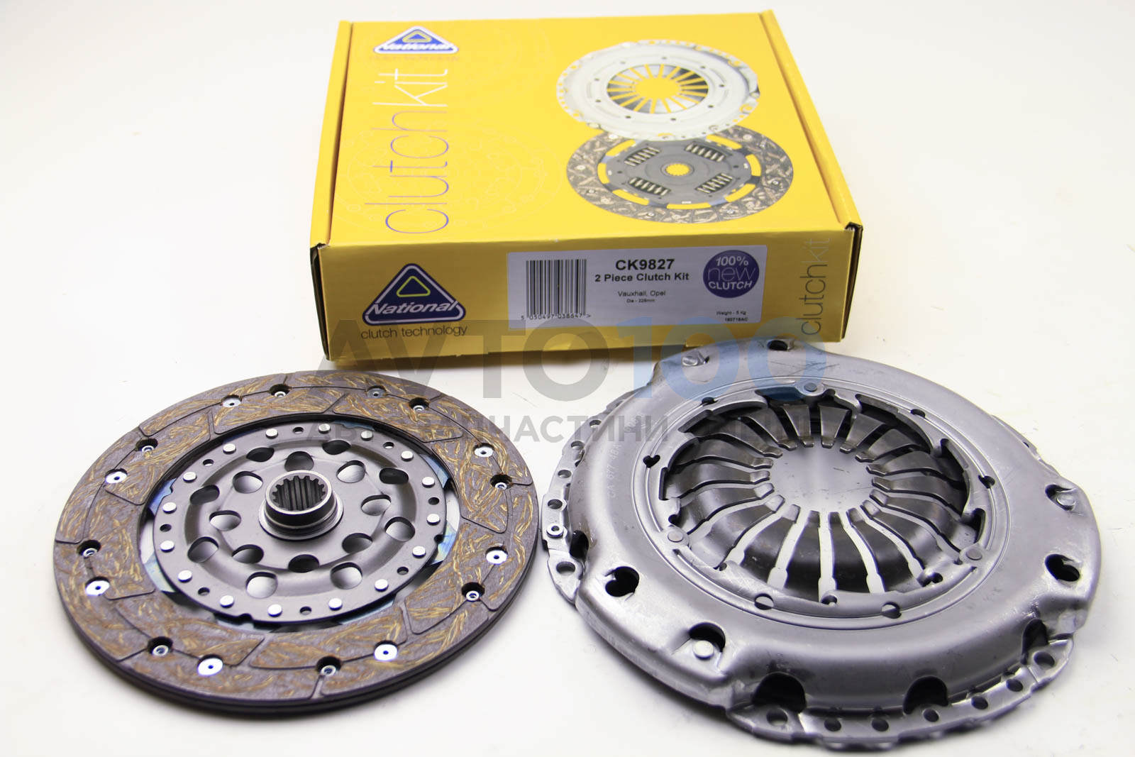 Комплект зчеплення Vectra C/Astra G/H 2.0DTI/2.2 i 99- (228m