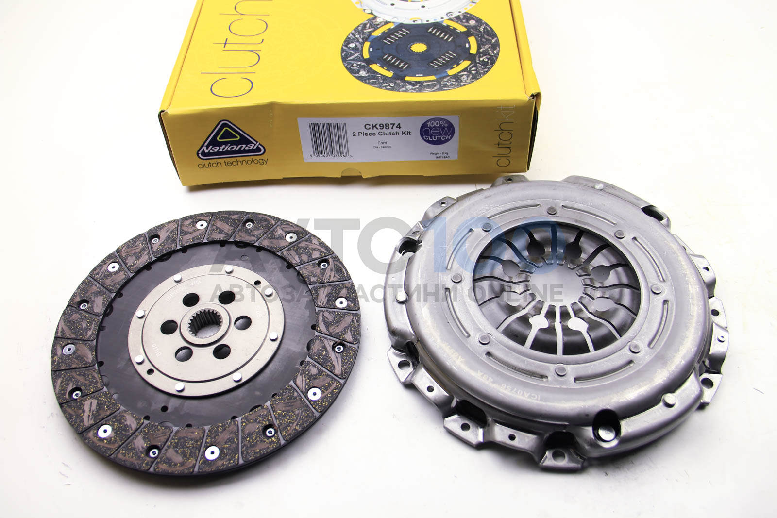 Комплект зчеплення Focus II/C-Max/Mazda 3 1.6 TDCi 03-13 (24