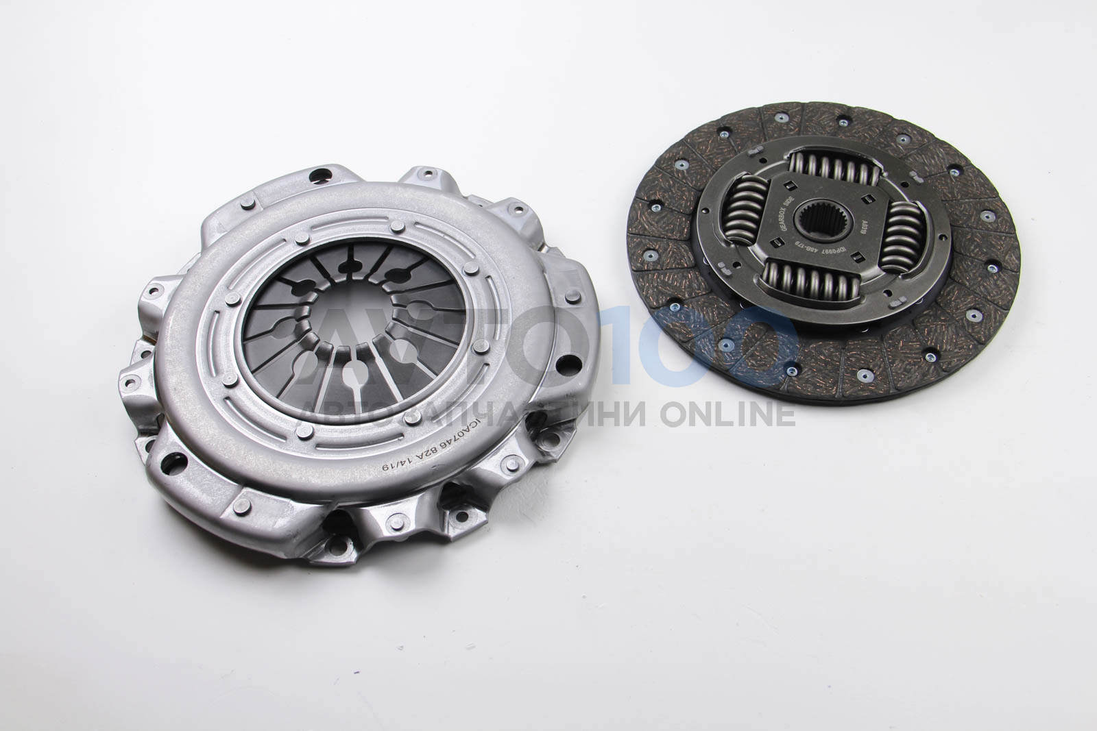 Комплект зчеплення Sprinter 2.2 CDI 00-06 (240mm) (під сплошний маховик)