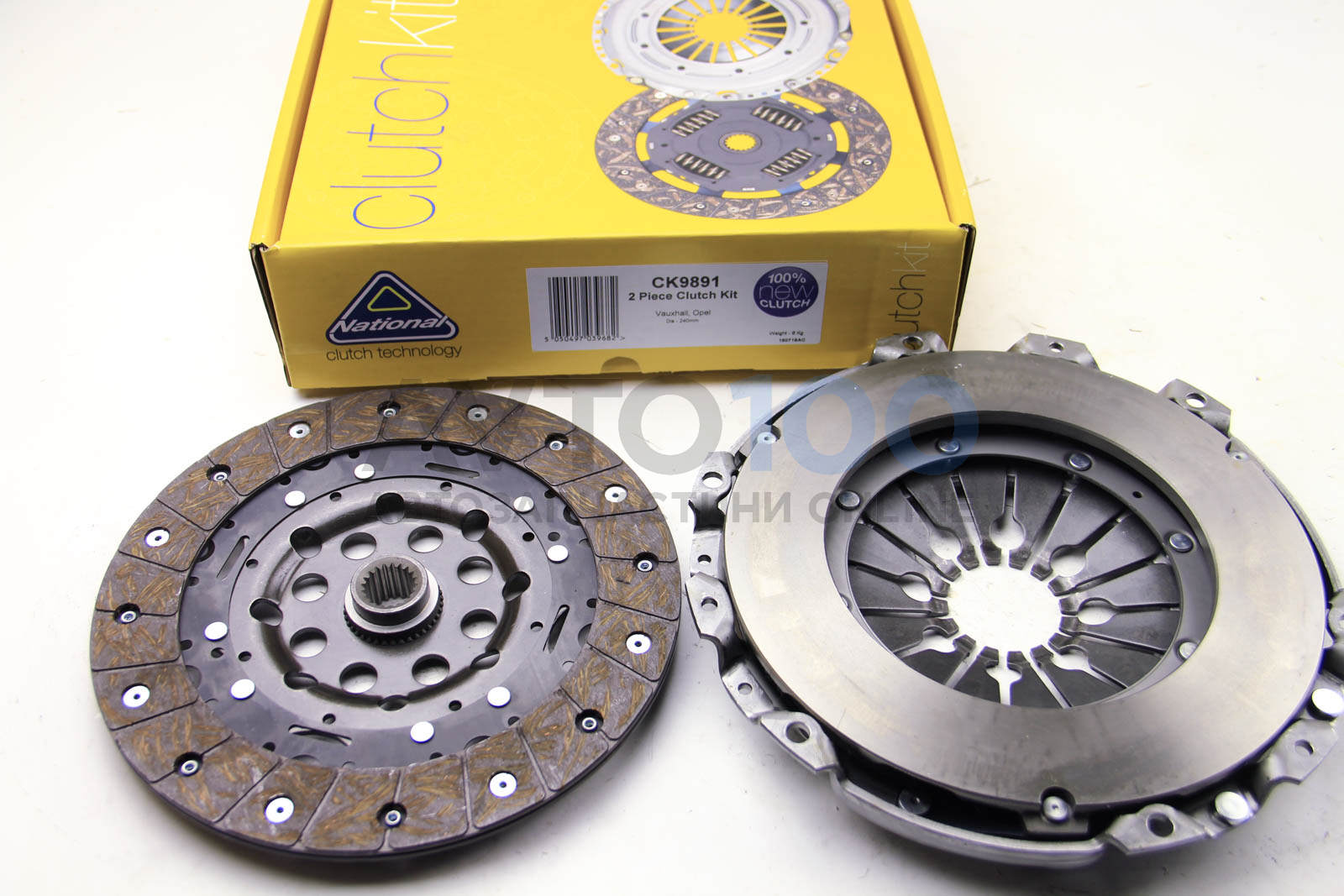 Комплект сцепления Astra H/Vectra C/Zafira B 1.9CDTi 04- (24