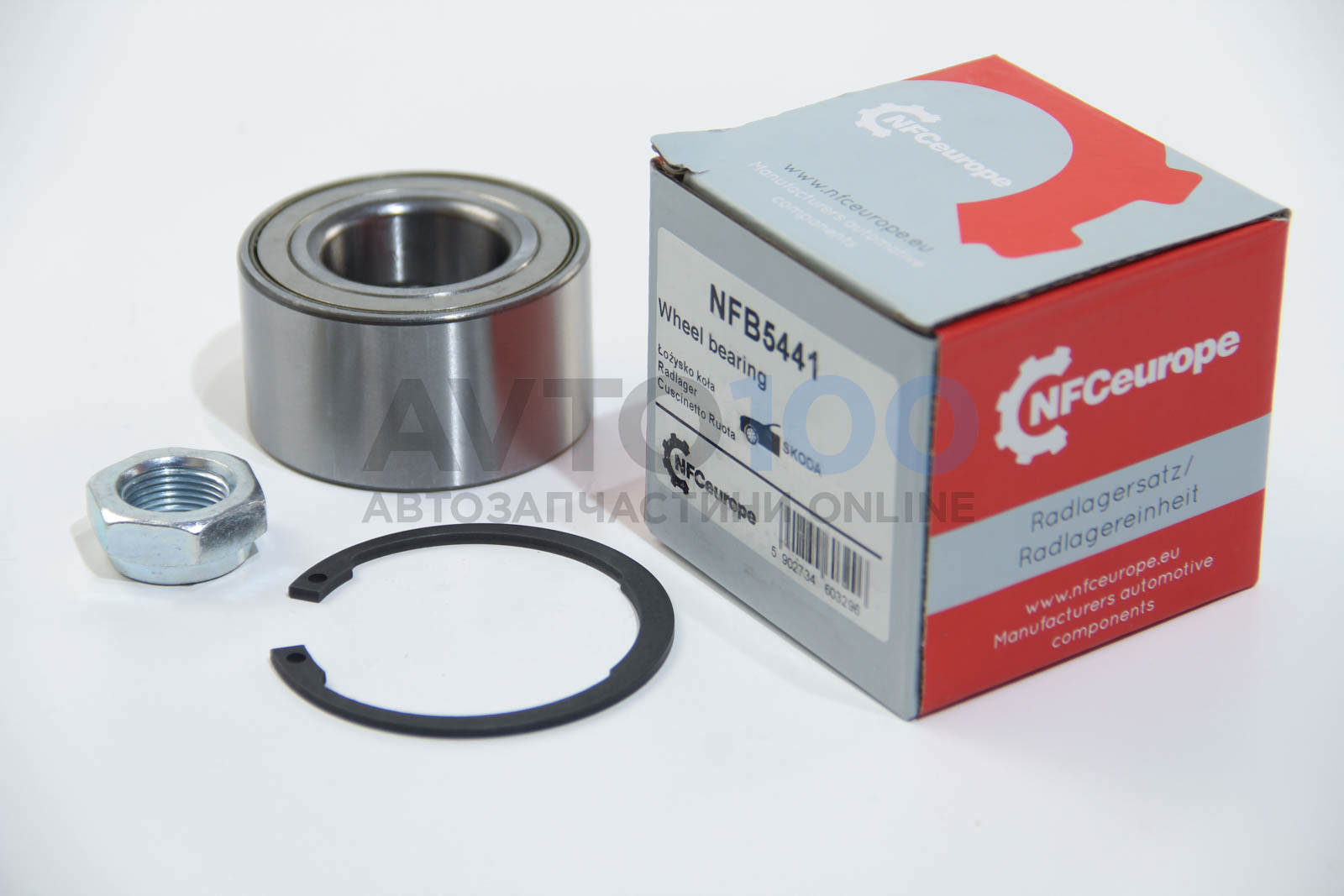 Підшипник маточини передній Caddy II 1.9D/1.6i 97>01