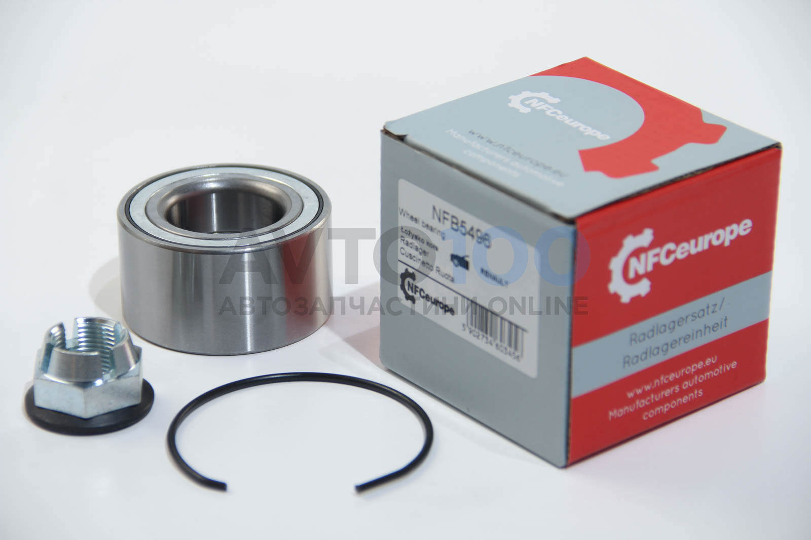 Подшипник ступицы передний Clio 91-04/R19 88-96/Rapid 86-98/Tw