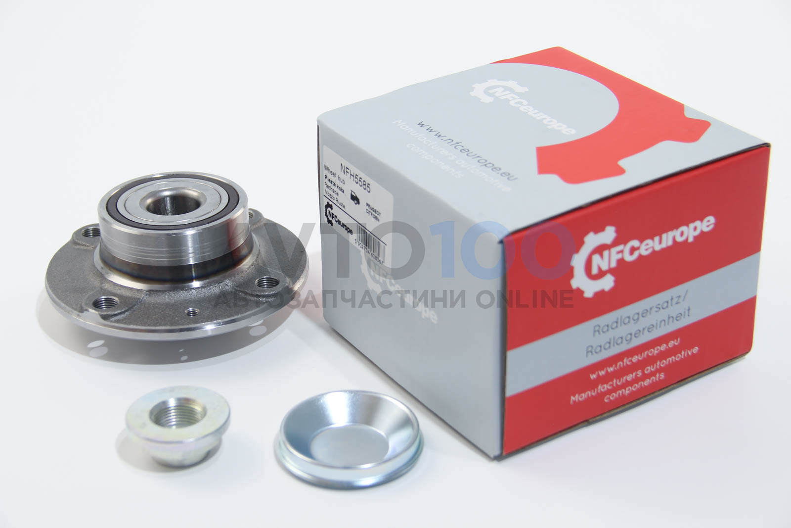 Подшипник ступицы задней Citroen C4/Peugeot 307