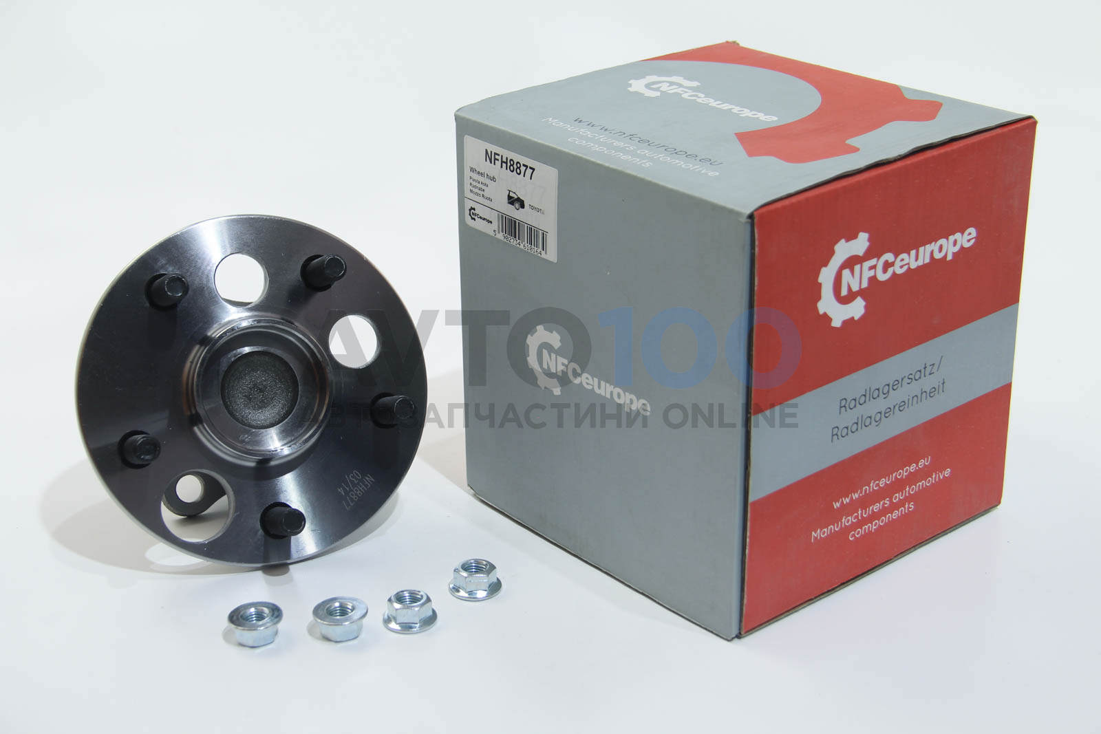 Підшипник маточини задньої Toyota Corolla/Auris 07- (+ABC)