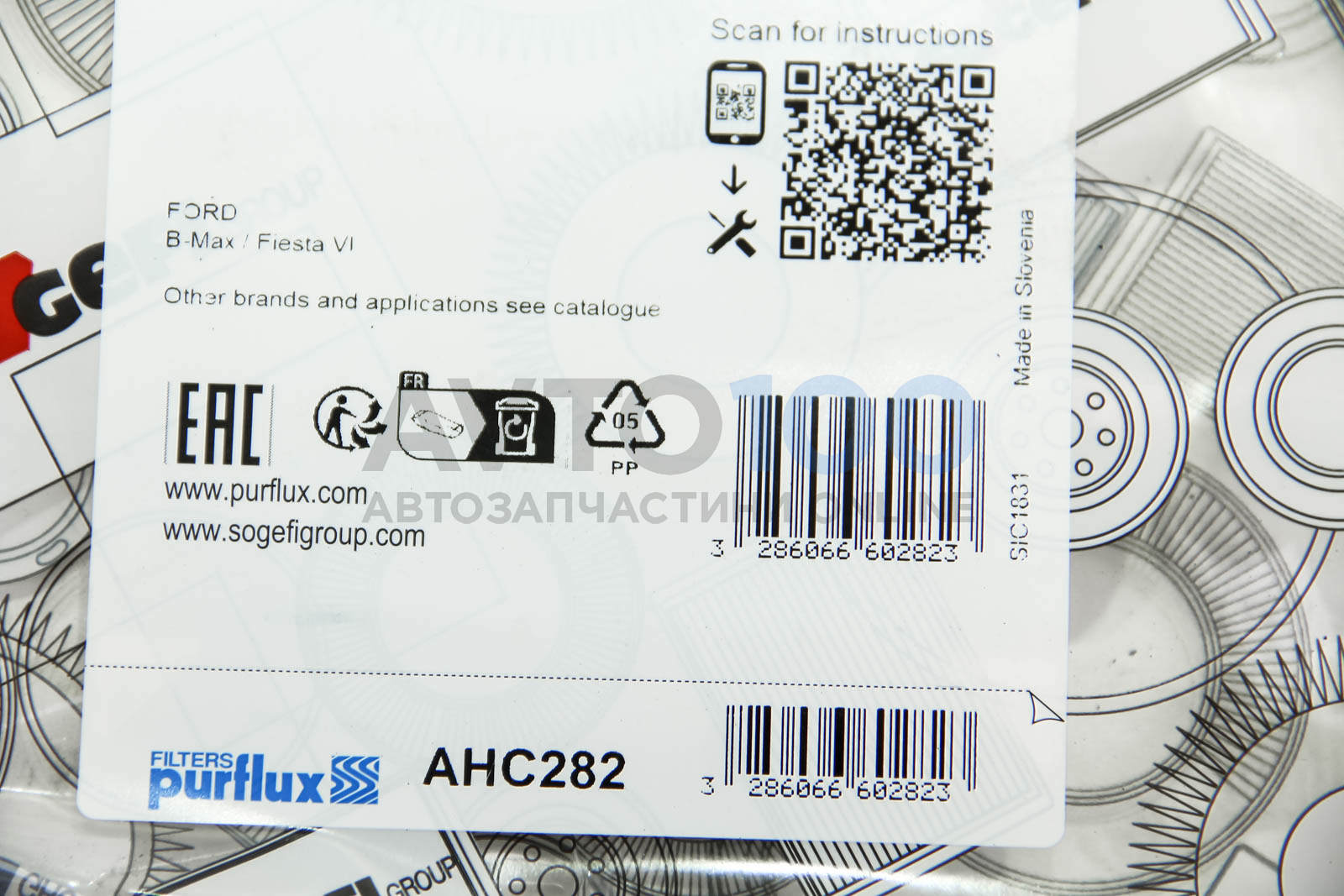 AHC282 Purflux