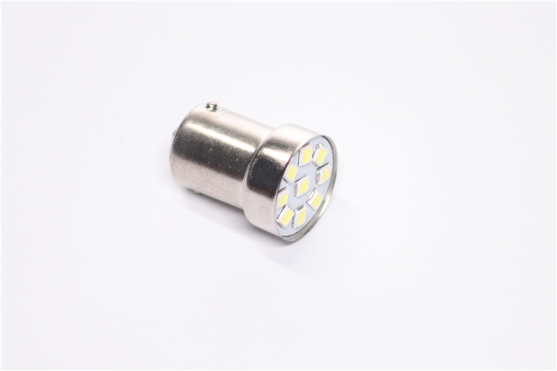Лампа led указателей поворотов и стоп-сигналов 24v r5w ba15s 9smd white 