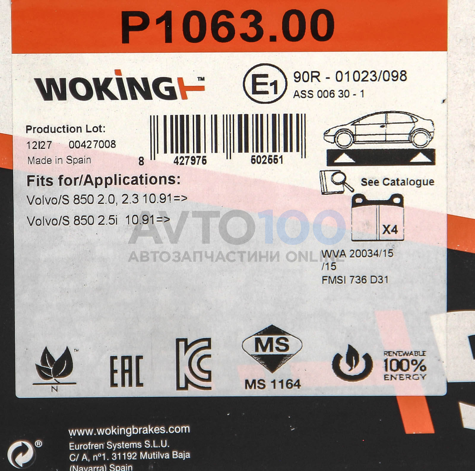 P106300 WOKING