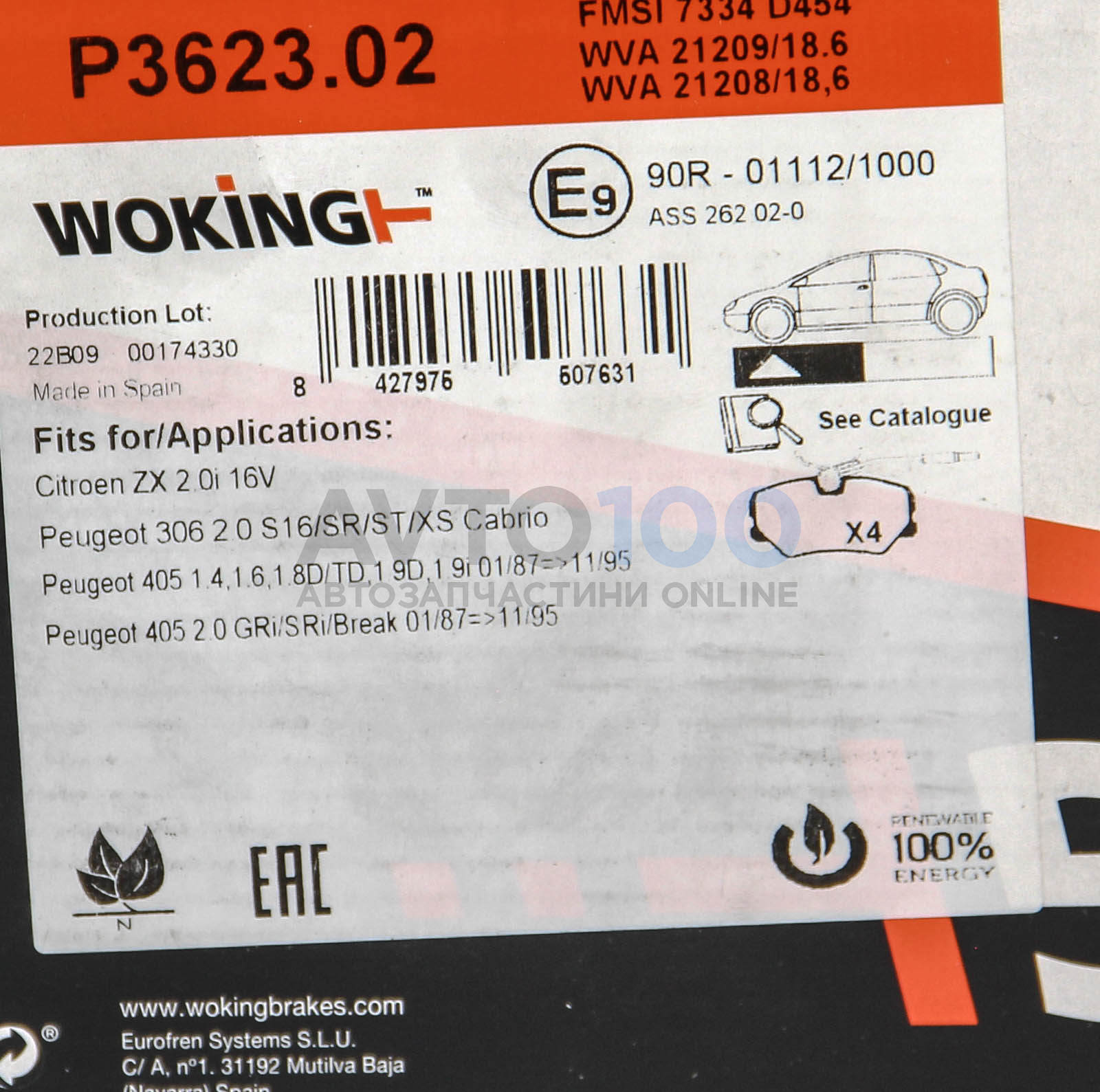P362302 WOKING