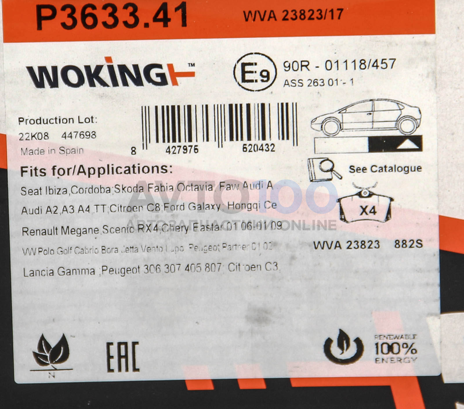 P363341 WOKING