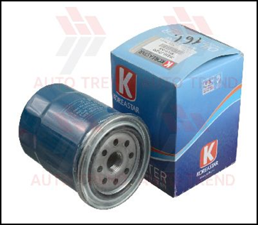 Фільтр масляний 1.5CRDI 12V, 2.0CRDI 16V HYUNDAI Tucson JM 04-09, Accent LC 00-06, Getz TB 02-10, Matrix FC 01-08, Santa Fe SM 00-06, Trajet FO 00-08; KIA Cerato LD 04-08, Sportage KM 04-10, Carens RS