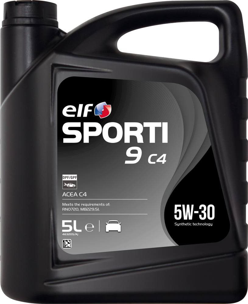 Масло моторное elf sporti 9 c4 5w30 5л