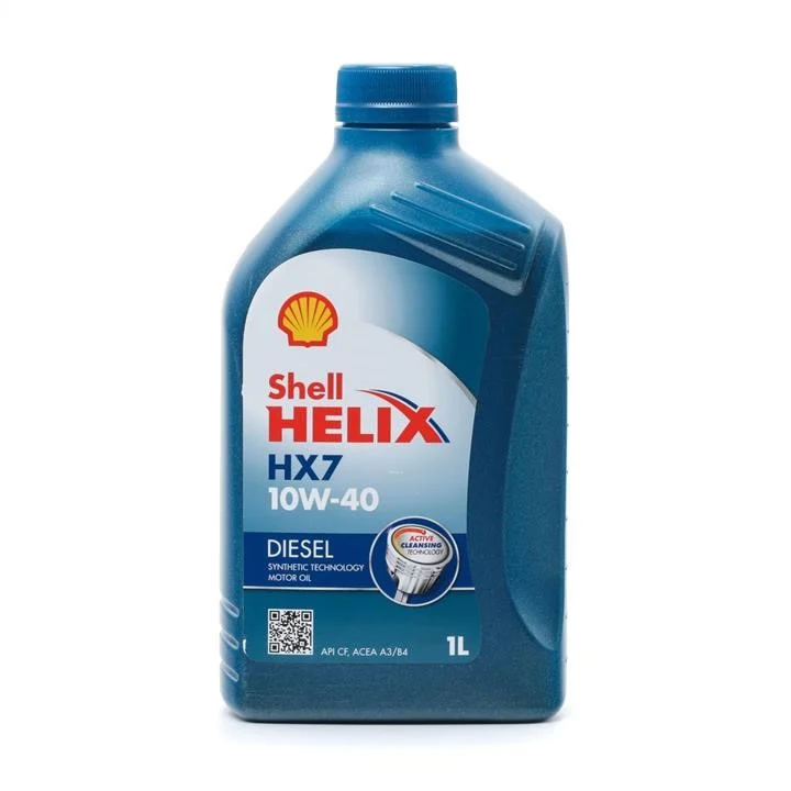 Олива моторна SHELL Helix Diesel HX7 SAE 10W40 (Каністра 1л)