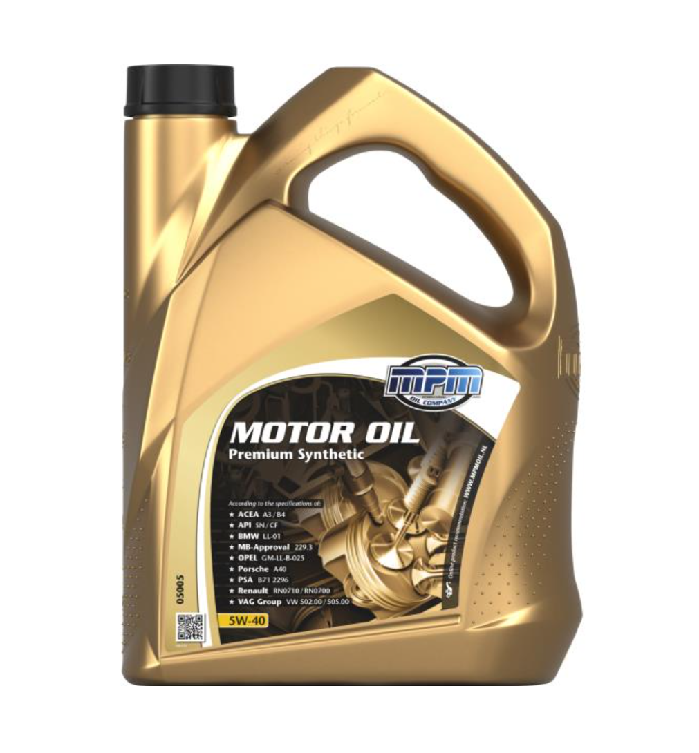 Моторна олива Motor Oil 5W40 Premium Synthetic 5л