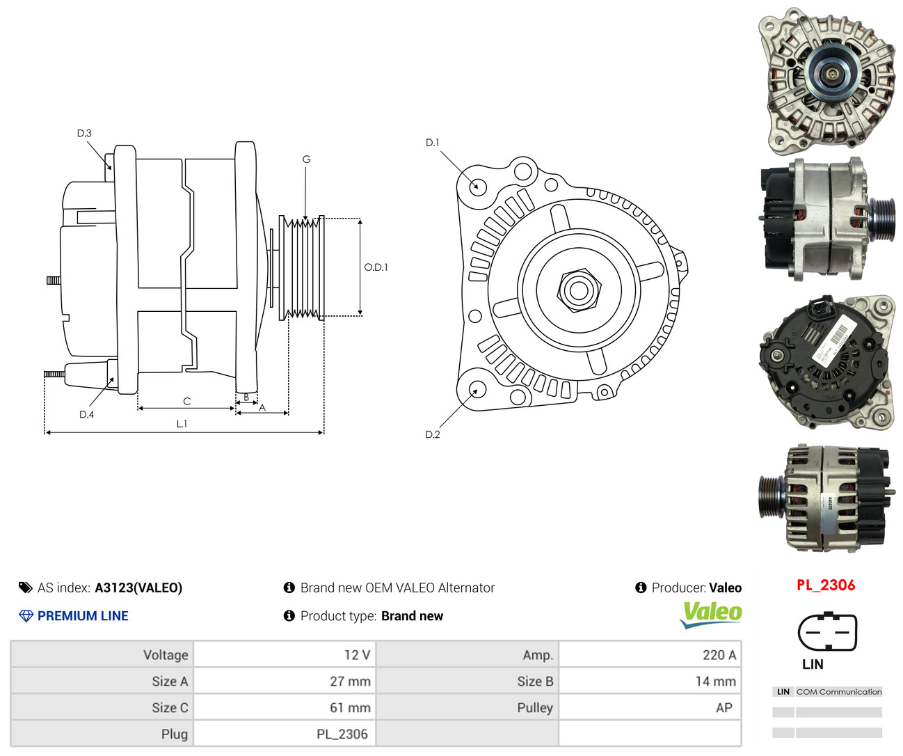 A3123VALEO AS-PL