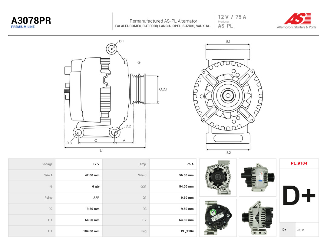 A3078PR AS-PL