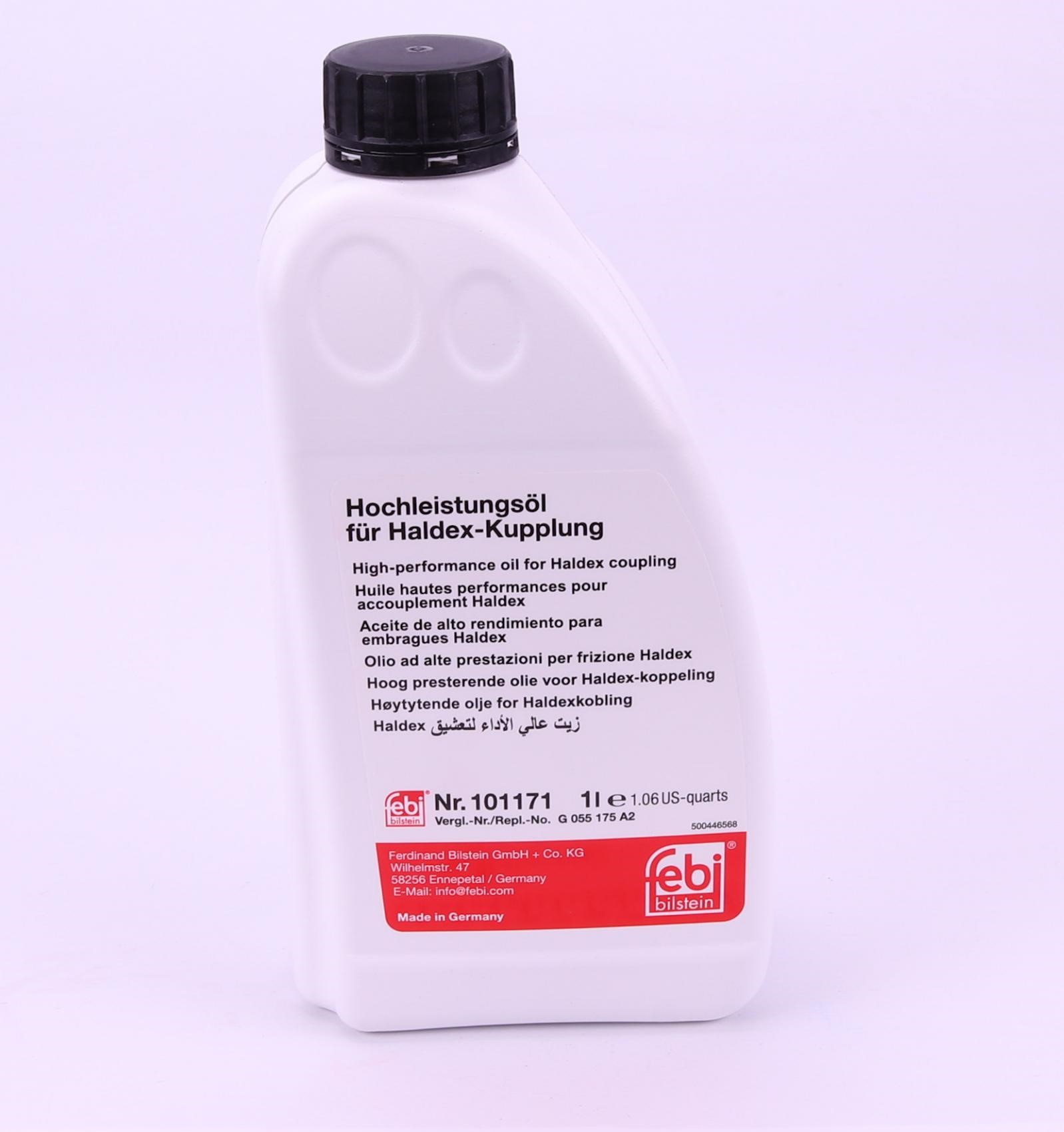 Масло трансмиссионное для муфты haldex febi, 1л. желтая