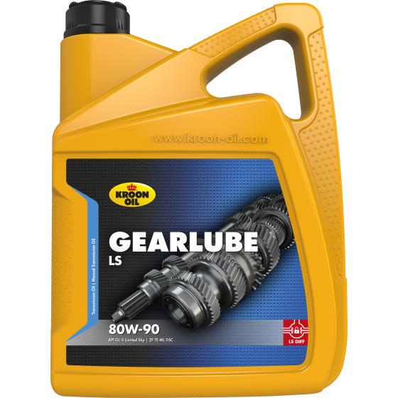 Трансмиссионное масло GEARLUBE LS 80W90 5л