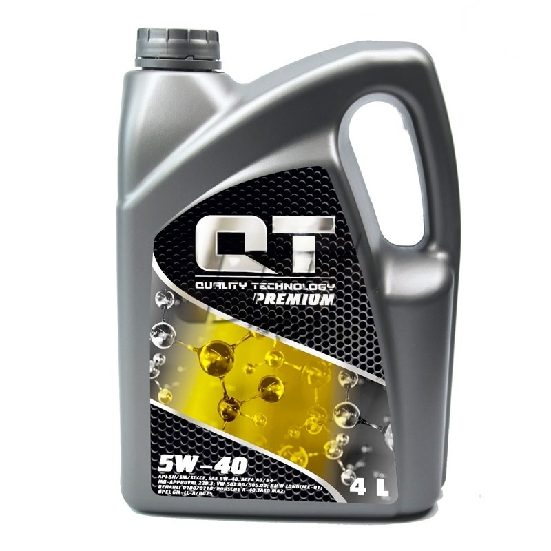 Олива моторна qt-oil premium 5w40 4 л