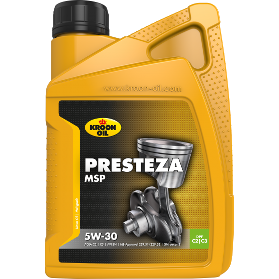Олива моторна 5W-30 синтетика 1 л KROON OIL PRESTEZA MSP С2/С3 SN